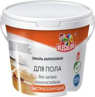 Эмаль Olecolor Акриловая для пола 1 кг (золотистый)