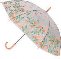 Зонт Михи-Михи Цветочки с 3D эффектом (оранжевый)