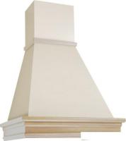 Кухонная вытяжка Elikor Вилла Валенсия 90П-650-П3Д (топленое молоко/дуб неокрашенный)