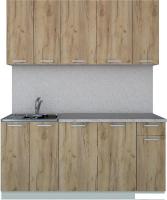 Кухня Интерлиния Мила Лайт 1.7-60 (дуб золотой)