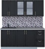 Кухня Интерлиния Мила Крафт 1.8А (дуб английский)