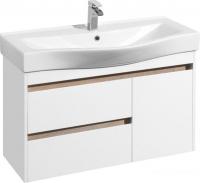 Акватон Тумба под умывальник Нортон 100 1A249001NT010 (белый/дуб эндгр.)