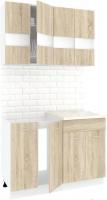 Кухня Кортекс-мебель Корнелия Экстра 1.2м (дуб сонома/марсель)