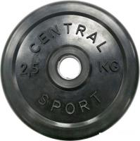 Диск Central Sport Обрезиненный 2.5 кг 26 мм