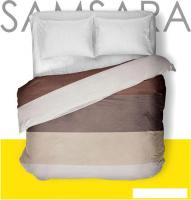 Постельное белье Samsara Полоска 220По-28 215x220 (евро)