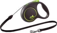 Flexi Black Design S Cord 5 m (салатовый)