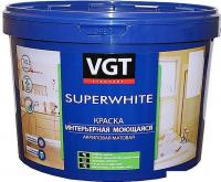 Краска VGT ВД-АК-1180 Интерьерная Моющаяся База А Автоколерование 6 кг