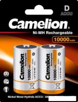 Батарейки Camelion D 10000 mAh 2 шт.