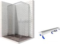 Душевой уголок Ambassador Set 11011106L-ST3