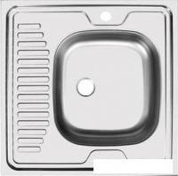 Кухонная мойка Ukinox STD600.600-5C 0RS (с сифоном)