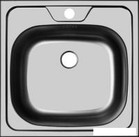 Кухонная мойка Ukinox Классика CLM480.480 ----4K 0C-