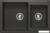Кухонная мойка Polygran Brig-772 (черный 16)