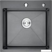 Кухонная мойка Gerhans K35050B (графит)