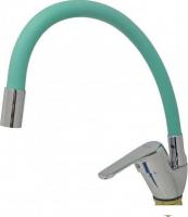 Смеситель Ledeme L4132-11 (хром/бирюзовый)