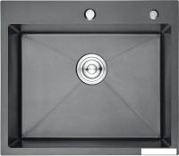 Кухонная мойка Gerhans K36050B (графит)