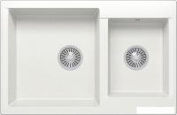 Кухонная мойка Polygran Brig-772 (белый хлопок 36)