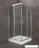Душевой уголок BelBagno UNO-195-A-2-100-C-Cr (прозрачное стекло)
