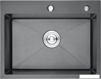 Кухонная мойка Gerhans K36045B (графит)