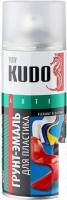 Эмаль Kudo Для пластика RAL 3020 (520мл, красный)