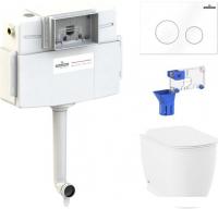 Унитаз Lavinia Boho Relfix Bell Pro 5 в 1 87060209 (белый пластик)