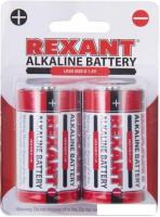 Батарейки Rexant D/LR20 2шт 30-1020
