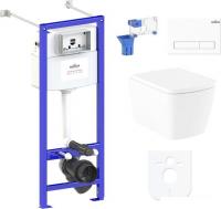 Унитаз Lavinia Boho Relfix Aveo Rimless 7 в 1 87050205 (белый пластик)