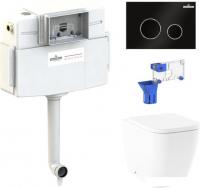 Унитаз Lavinia Boho Relfix One 5 в 1 87060224 (черный пластик)