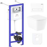 Унитаз Lavinia Boho Relfix Aveo Rimless 6 в 1 77050205 (белый пластик)