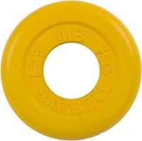 Диск MB Barbell Стандарт 51 мм (1x1.25 кг, желтый)