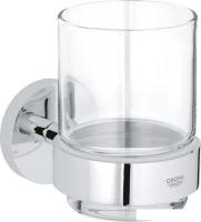 Стакан для зубной щетки и пасты Grohe Essentials 40447001 (хром)