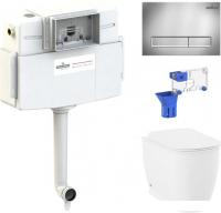 Унитаз Lavinia Boho Relfix Bell Pro 5 в 1 87060206 (хром пластик)