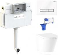 Унитаз Lavinia Boho Relfix Biore 5 в 1 87060237 (белое стекло)