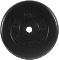Диск MB Barbell Стандарт 31 мм (1x15 кг, черный)