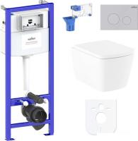 Унитаз Lavinia Boho Relfix Aveo Rimless 7 в 1 87040127 (матовый пластик)