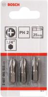 Набор бит Bosch 2607001511 (3 предмета)