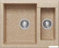 Кухонная мойка Polygran Brig-620 (песочный 302)