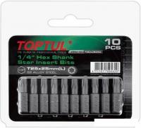 Набор бит Toptul FSEA1220G (10 предметов)