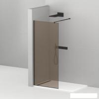 Душевая стенка Cezares Liberta-L-1-80-Br-Nero