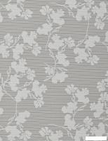 Мини рулонные шторы Delfa СРШ 01МД 2461 34x170 (рисунок лира, белый/серый)