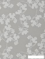 Мини рулонные шторы Delfa СРШ 01МД 2461 73x170 (рисунок лира, белый/серый)