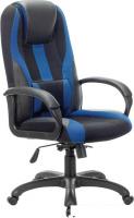 Кресло Brabix Rapid GM-102 (черный/синий)