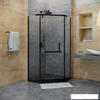 Душевой уголок RGW HO-081B 100x100 (черный/матовое)