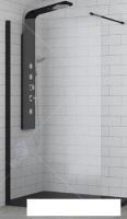 Душевая стенка RGW WA-010B 70 (черный/матовое стекло)