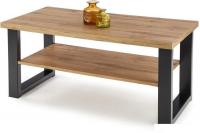 Журнальный столик Halmar Venom u 120x60x55 (дуб вотан/черный)