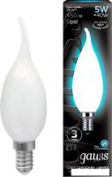Светодиодная лампа Gauss Filament Candle Tailed Opal E14 5 Вт 4100 К 104201205