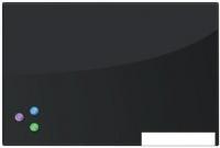 Магнитно-маркерная доска BRAUBERG стеклянная 40x60 см (черный)