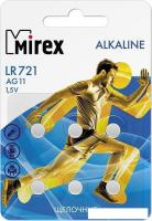 Батарейки Mirex LR721 (AG11) блистер 6 шт. 23702-LR721-E6