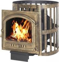 Банная печь Везувий Легенда Ковка 28 камин (205)