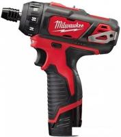 Дрель-шуруповерт Milwaukee M12 BD-202C 4933441900 (с 2-мя АКБ, кейс)