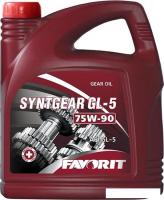 Трансмиссионное масло Favorit Syntgear 75W-90 GL-5 4л